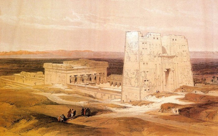 Храм бога Гора в Эдфу