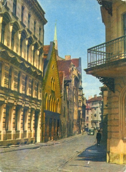 Улица в Старой Риге