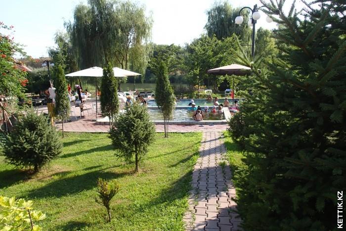 Территория водолечебницы