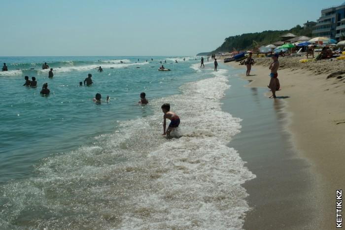 Черное море пляж