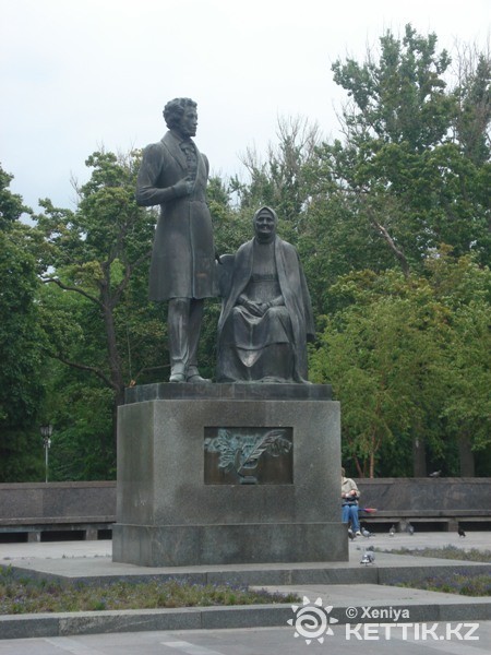 Пушкин с няней